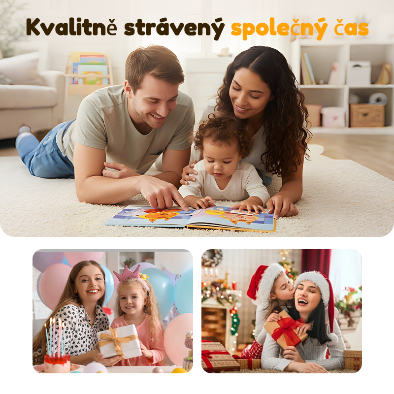 10ks interaktivní sada učebnic pro batolata