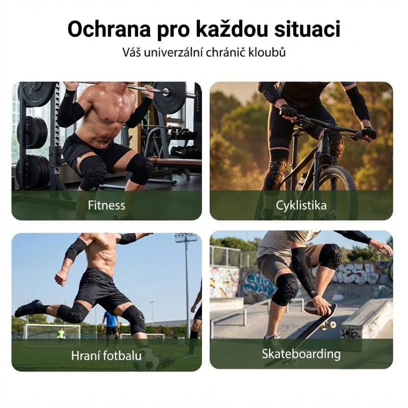 Profesionální sada chráničů kolen a loktů