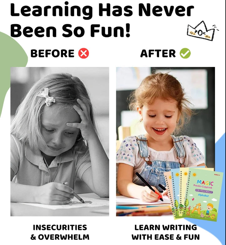 🔥 Akční nabídka 📓 Dětské kouzelné sešity