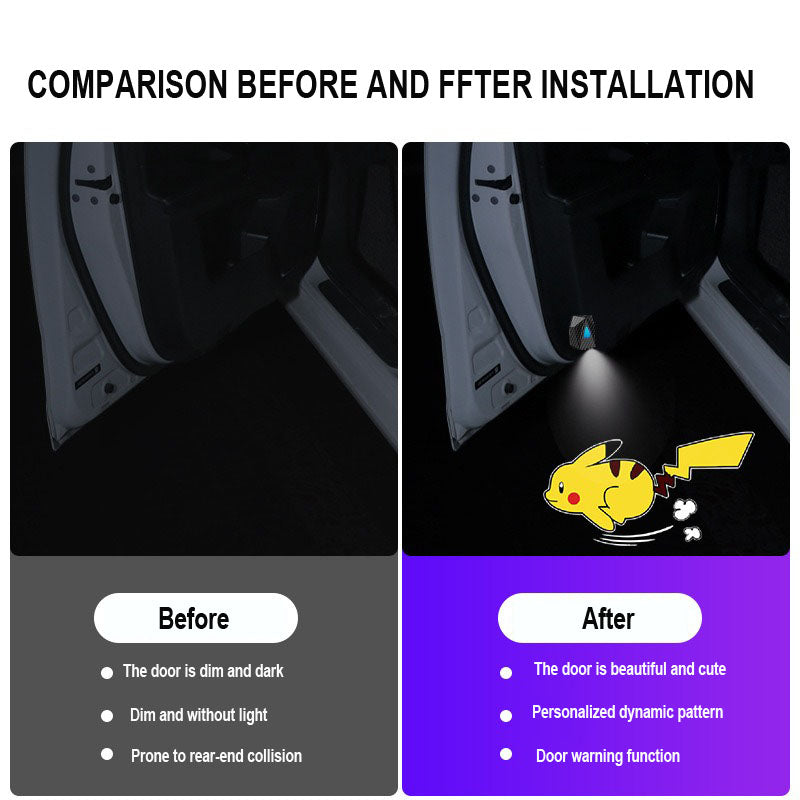 Žhavý výprodej ✨50% sleva ✨ Dynamická chytrá 5D LED uvítací světla s vysokým rozlišením