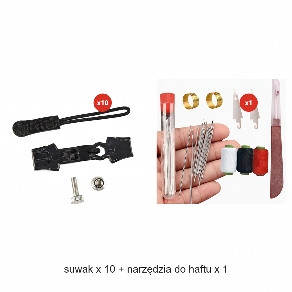 💥 Kupte více, získejte více zdarma! 🔧 Univerzální sada na opravu zipů