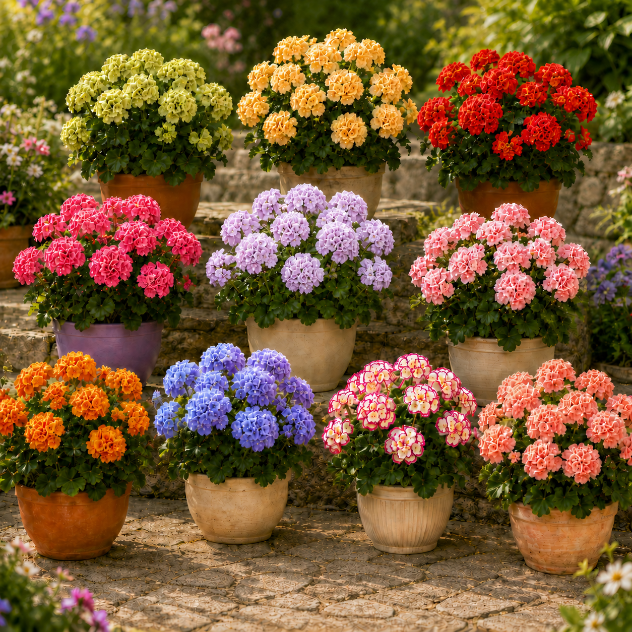 💜 Semínka obřího pelargonie Pom-Pom