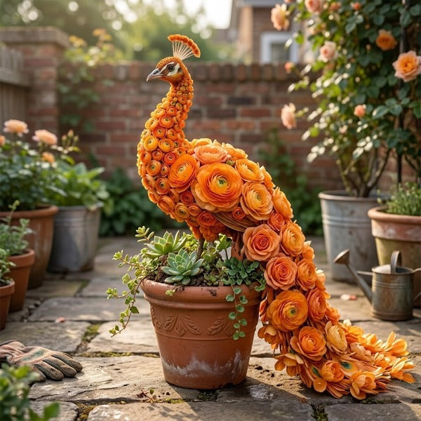 🦚Kouzelné rostliny! Série Oslnivé květy pavích per✨