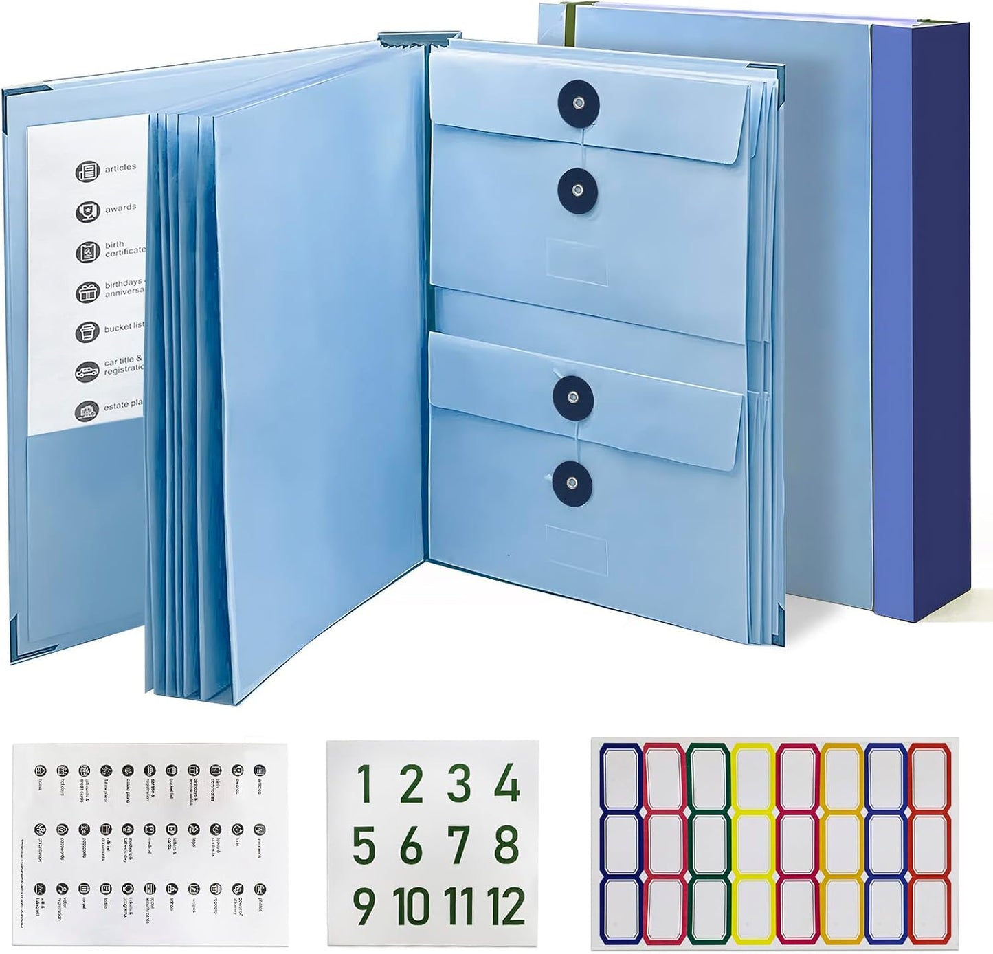 Organizér na akordeon Folio
