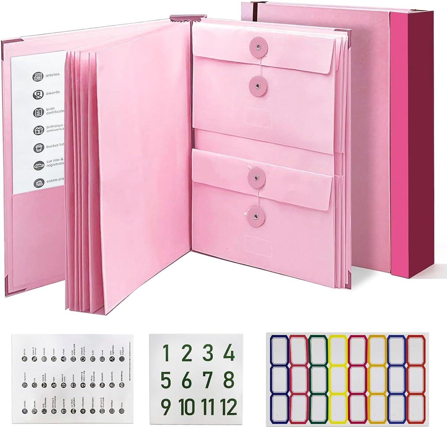 Organizér na akordeon Folio