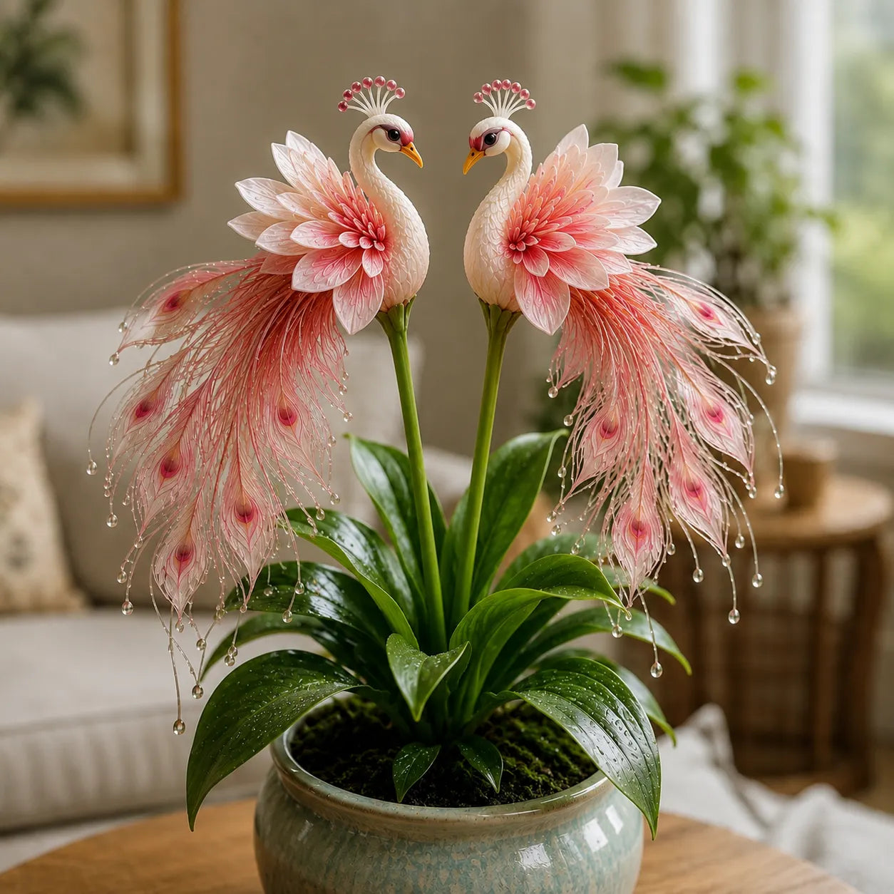 🦚 Cibulky orchidejí Peacock – Živoucí klenot ✨