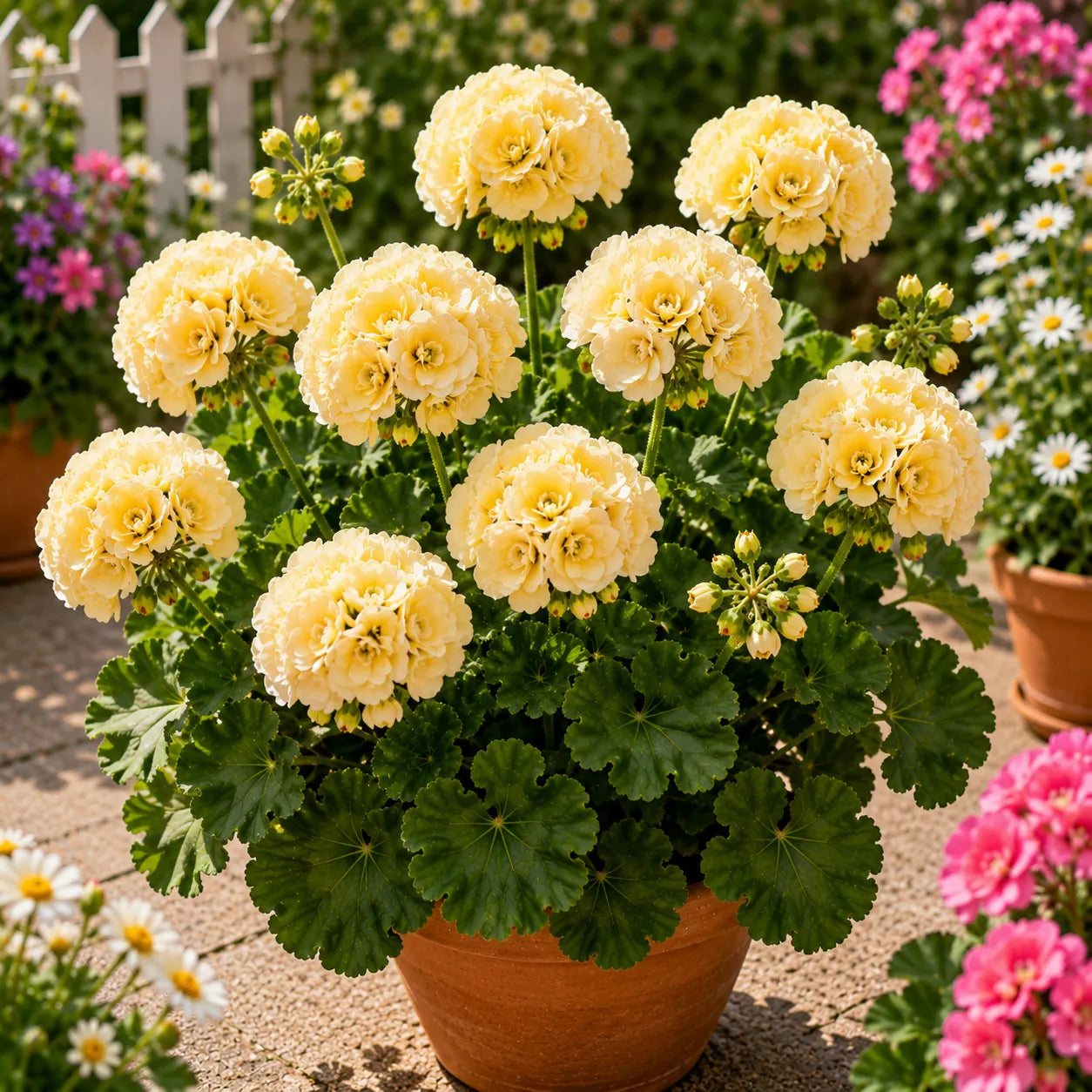 💜 Semínka obřího pelargonie Pom-Pom
