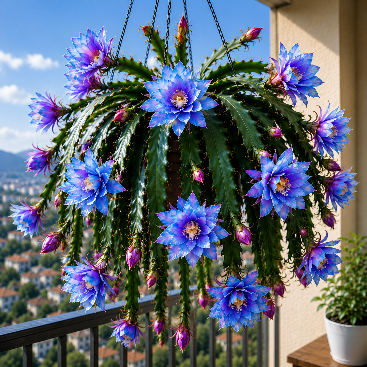 💫 Vzácný kaktus orchideje Epiphyllum 🌸 Vzácná květina, kterou každý obdivuje