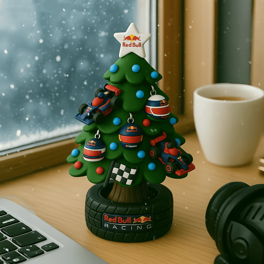 🎄🏎️ Miniaturní vánoční stromeček ve stylu týmu F1