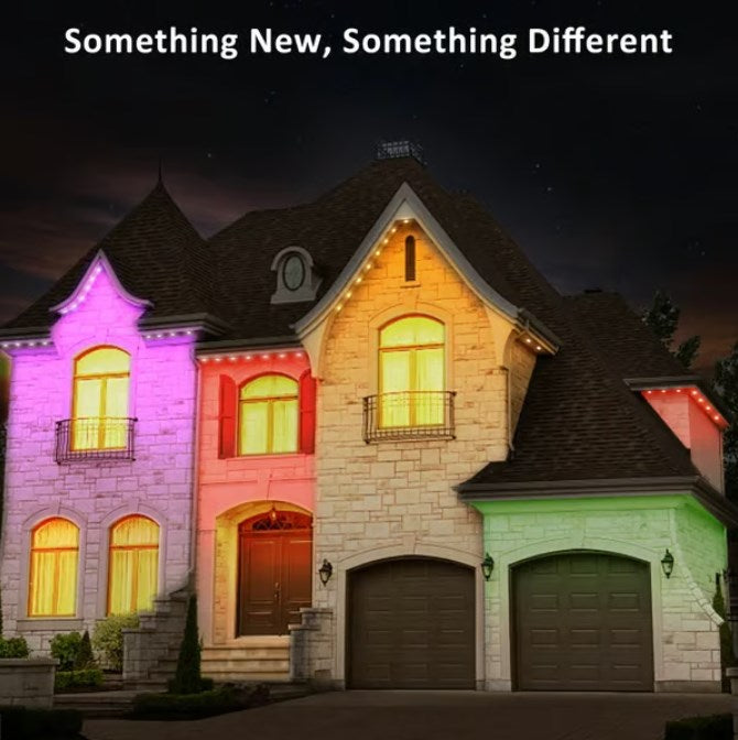 ⏰Poslední den výprodeje🌈Chytré duhové LED venkovní permanentní světlo