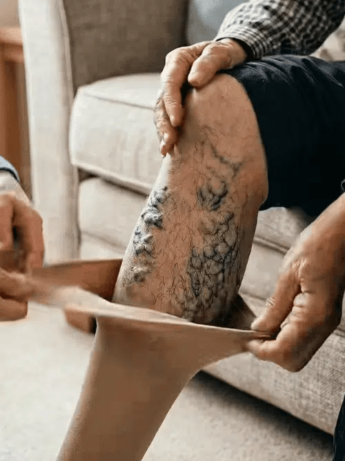 Zklidňující krém na nohy s křečovými žilami