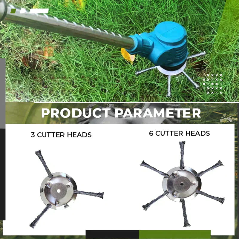 🔥 Náhradní hlavice pro vyžínač / strunovou sekačku – ocelová hlavice na sekání trávy 🌿✂️⚙️