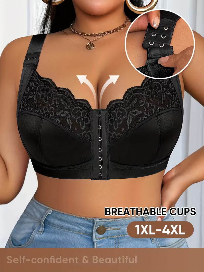 👙TRIUMPH – [4 ks]🔥50 % sleva na dámské podprsenky s plným krytím pro ženy s většími velikostmi – Podprsenky ve velkých velikostech s výraznými proporcemi