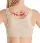 TRIUMPH - (3 KS) PRODYŠNÁ BAVLNĚNÁ KNOFLÍKOVÁ PODPRSENKA, BEZDRÁTOVÁ