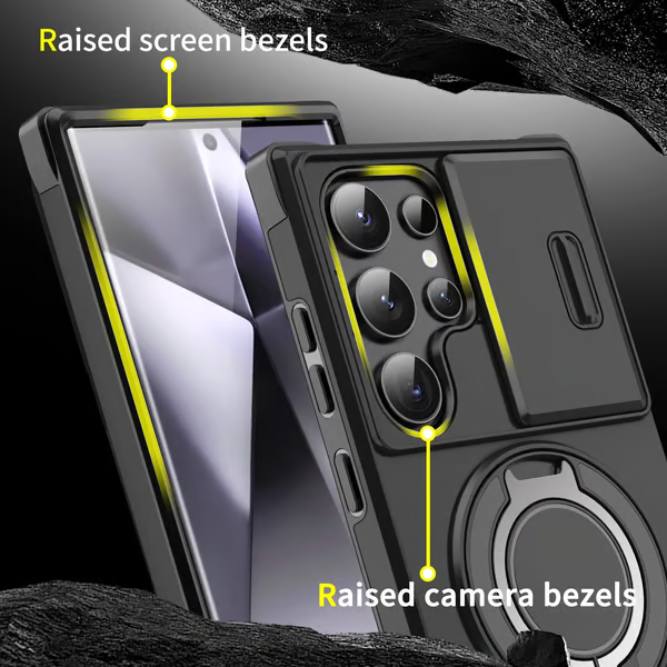 📱Prémiové pouzdro Measurable Armor s výklopným stojánkem pro Samsung Galaxy S Series