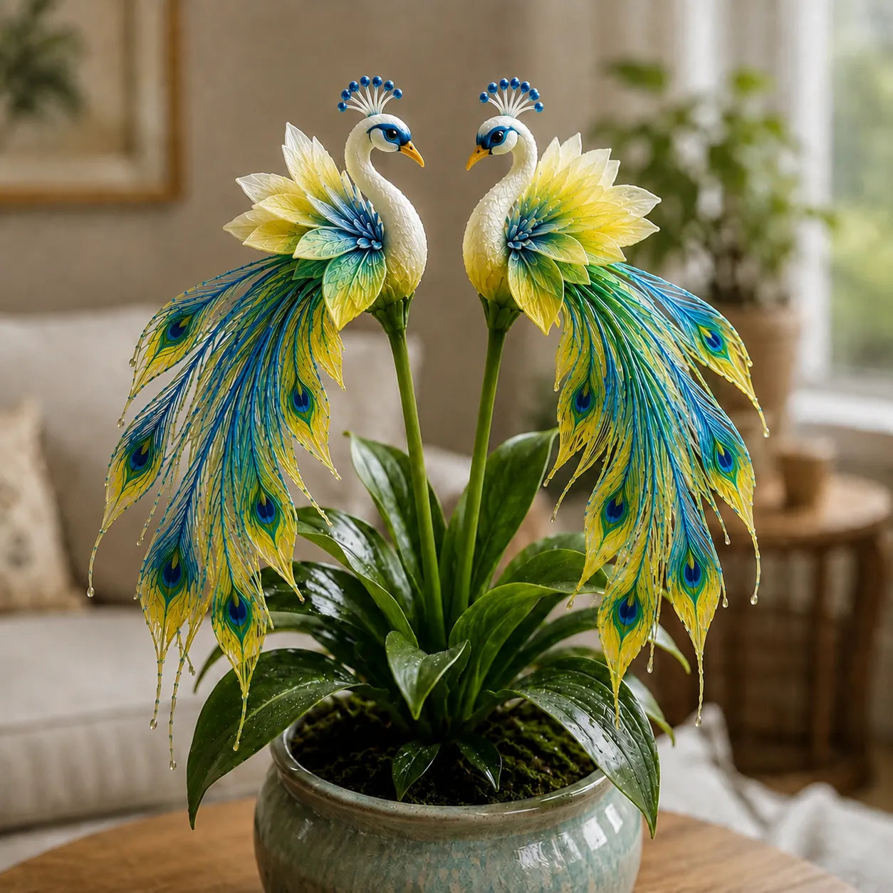 🦚 Cibulky orchidejí Peacock – Živoucí klenot ✨
