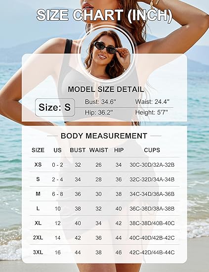 👙💃Dámské bikiny, vysoký pas, s U-tvarovou kosticí, zeštíhlující efekt v oblasti břicha