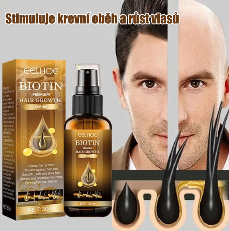 Biotinový sprej pro růst vlasů0925