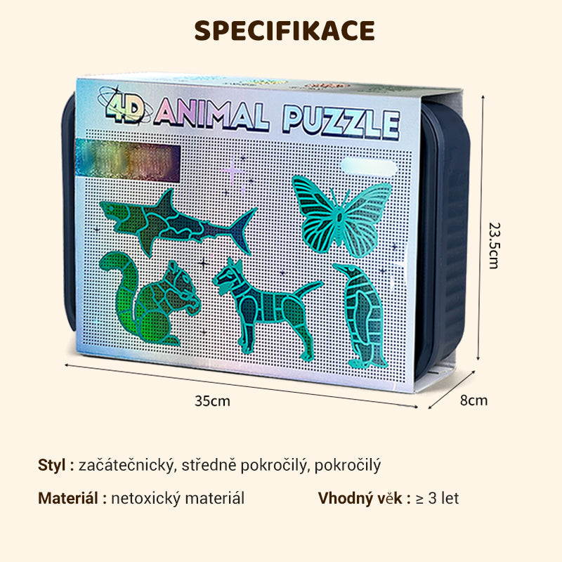 🐞Dětské hračky na sestavování hmyzu a zvířat🦋