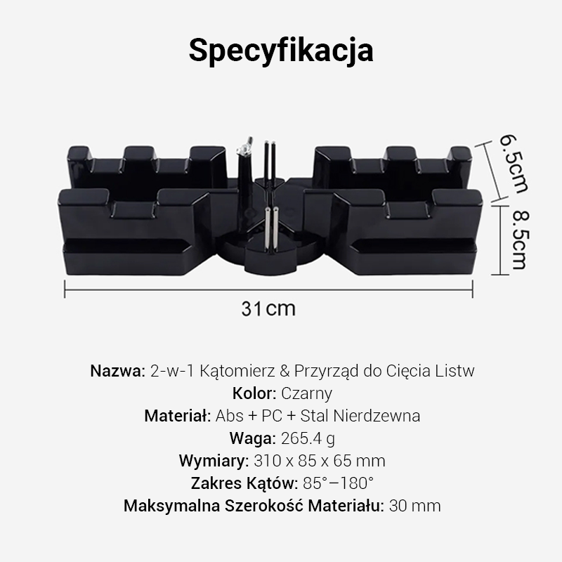 👨‍🔧📐Měřicí a pokosový nástroj 2 v 1