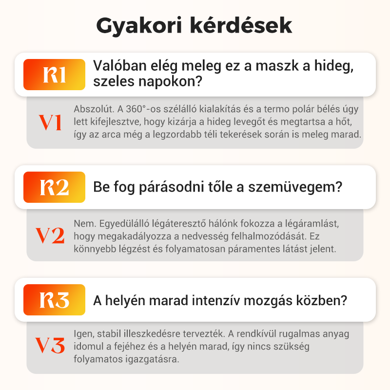 💞 Větruodolná helma pro zimní použití, unisex