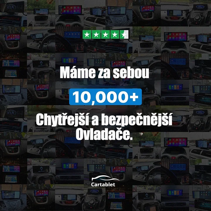 Auto tablet počítač inteligentní audio a video systém (Pro MaxTM model 2025).