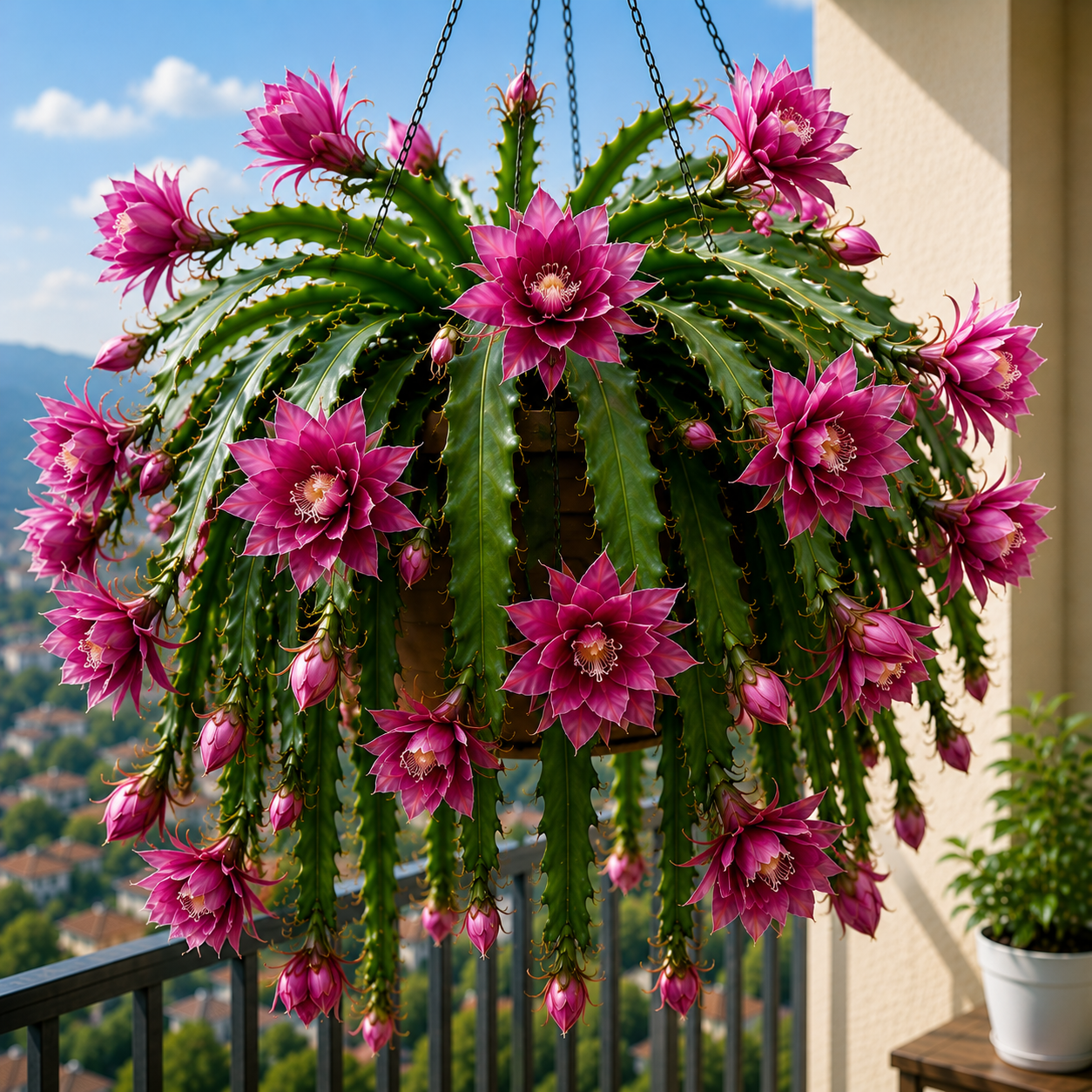 🌸 Vzácný kaktus orchideje Epiphyllum – úžasné exotické květy