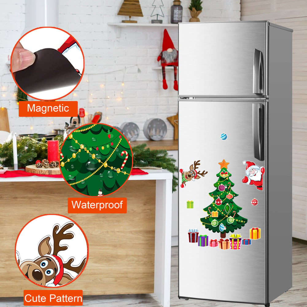 🎁🎅 Magnetická nálepka s vánoční tématikou🎄