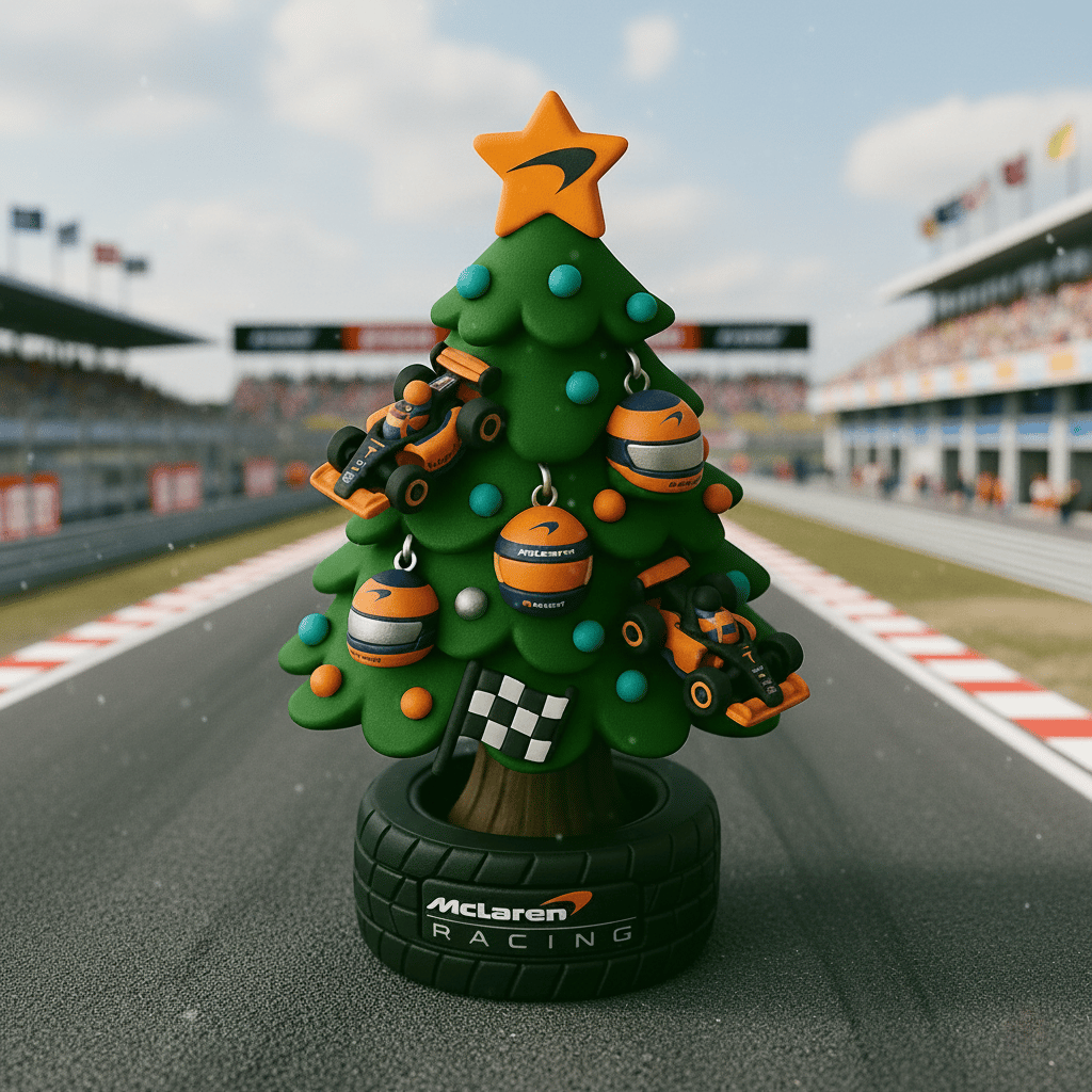 🎄🏎️ Miniaturní vánoční stromeček ve stylu týmu F1