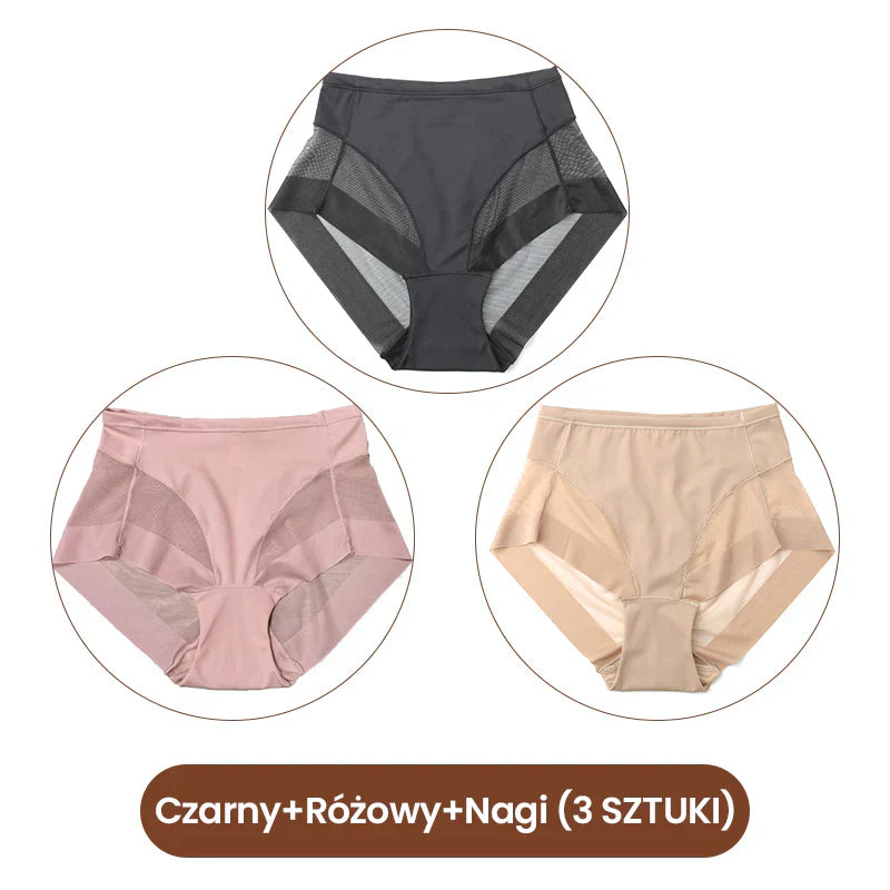 🔥Kupte 2 a získejte 1 zdarma🔥Dámská bezešvá sada kalhotek s vysokým pasem