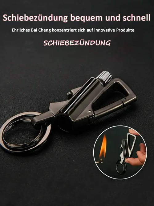 🔥Multifunkční, opakovaně použitelný přívěsek na klíče s otvírákem na lahve🔥Váš nástroj pro každodenní produktivitu