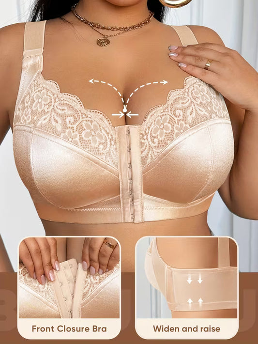 👙TRIUMPH – [4 ks]🔥50 % sleva na dámské podprsenky s plným krytím pro ženy s většími velikostmi – Podprsenky ve velkých velikostech s výraznými proporcemi