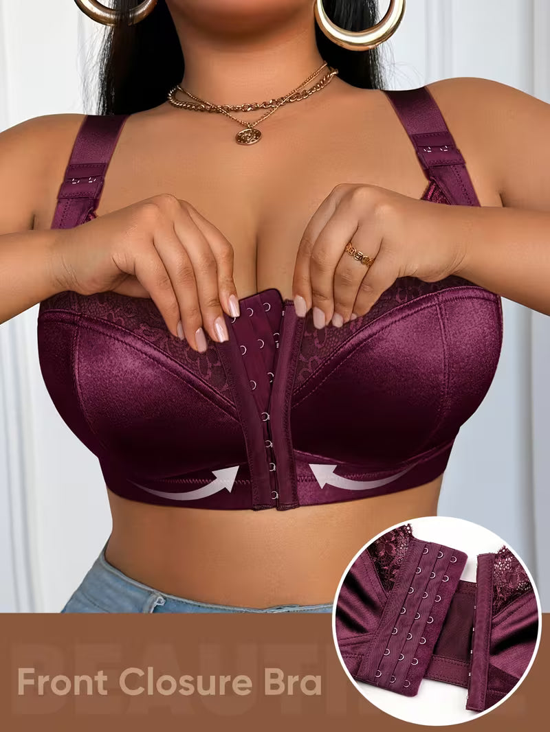 👙TRIUMPH – [4 ks]🔥50 % sleva na dámské podprsenky s plným krytím pro ženy s většími velikostmi – Podprsenky ve velkých velikostech s výraznými proporcemi