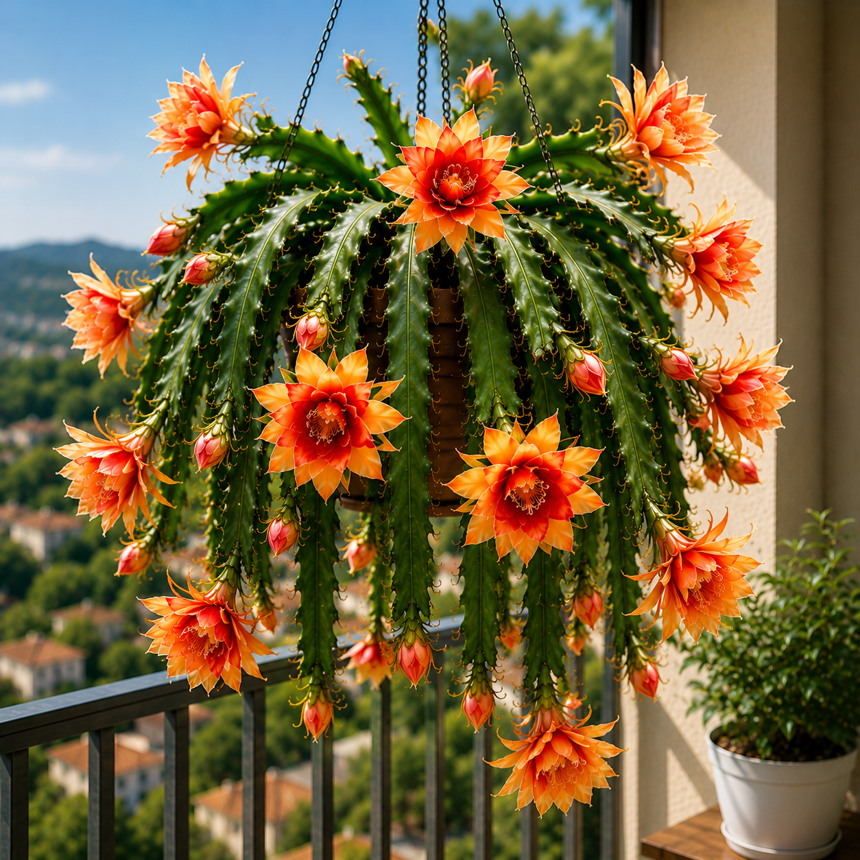 💫 Vzácný kaktus orchideje Epiphyllum 🌸 Vzácná květina, kterou každý obdivuje
