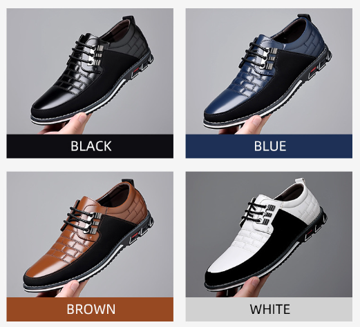 👞2024 Italské klasické kožené boty, ručně vyráběné