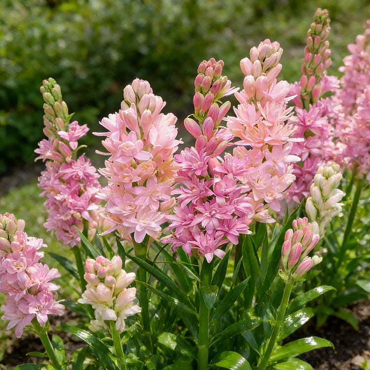 🌺Dvojitě parfémované cibulky tuberózy – Měsíční zahradní květina