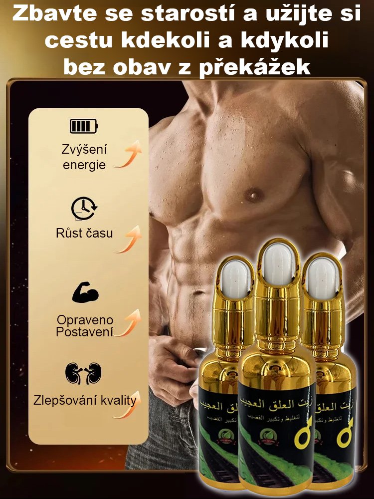 Mužský soukromý olej