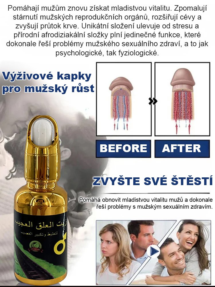 Mužský soukromý olej