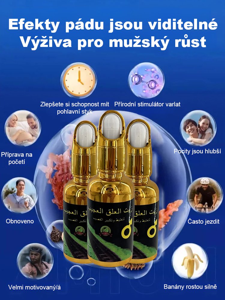 Mužský soukromý olej