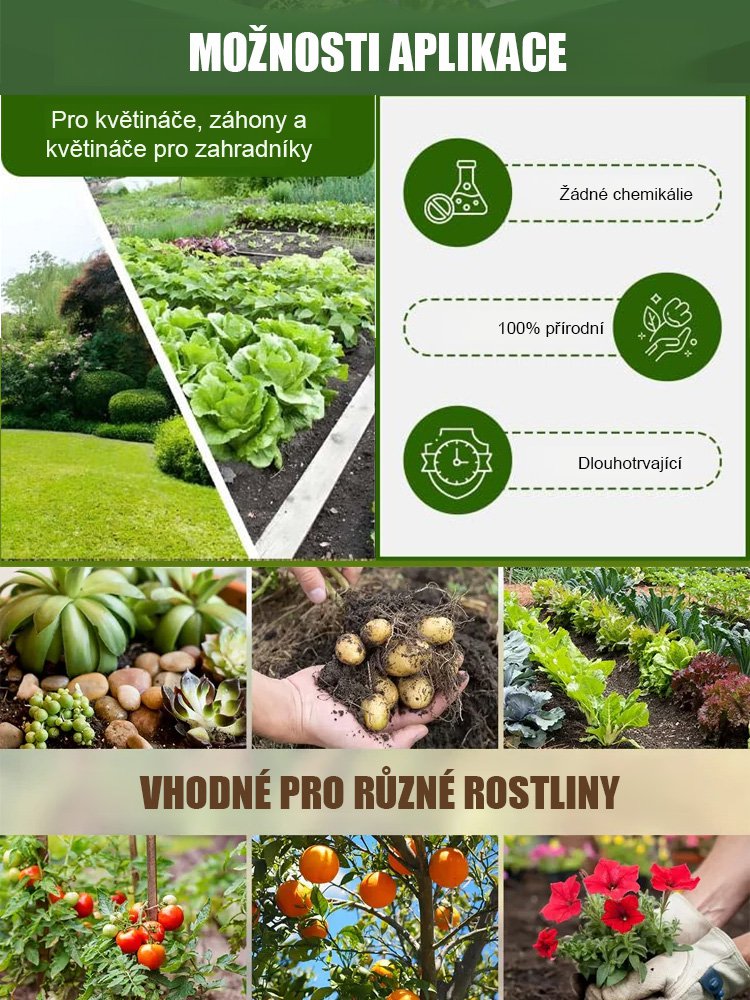 Rostlinný hnojivový posilovač