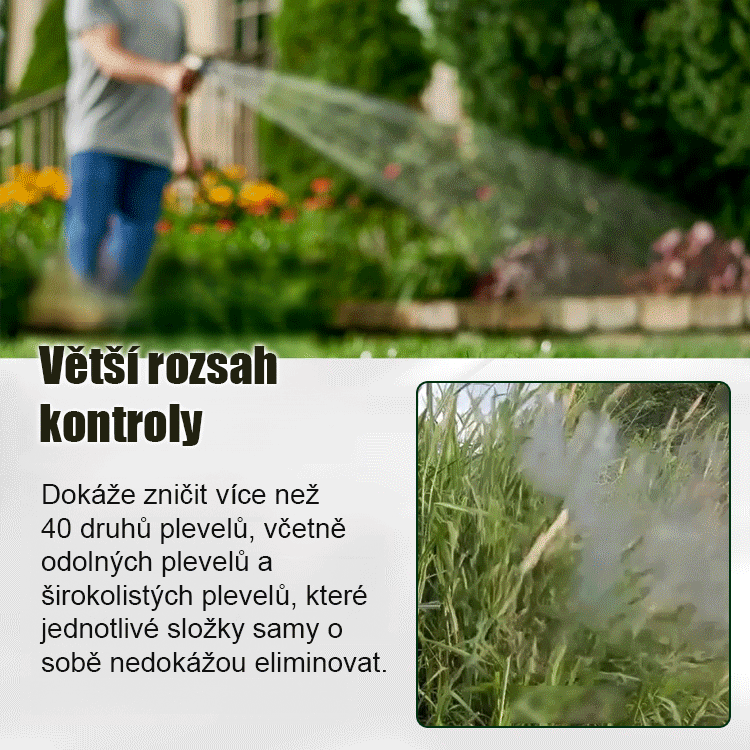 Dvouúčinný silný herbicid