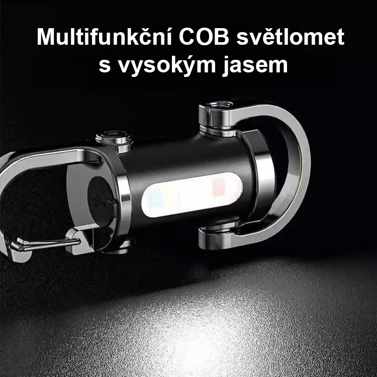 【3 v 1 multifunkční】přenosná SOS nouzová svítilna
