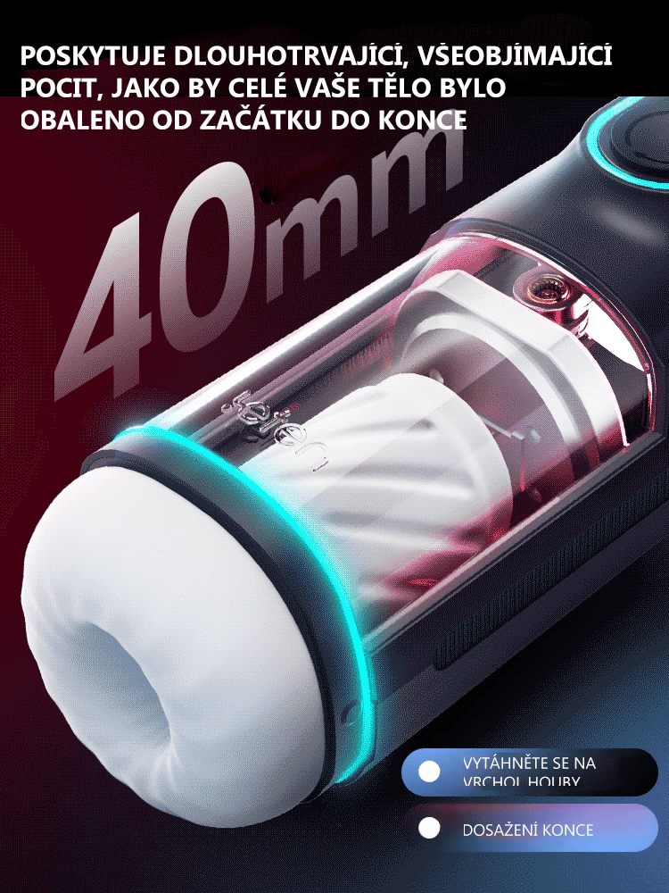 Vibrační pohár pro dospělé