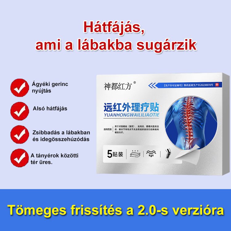 【Jedna náplast s okamžitým účinkem】 terapeutická náplast na ramena, bederní páteř a kloubní problémy