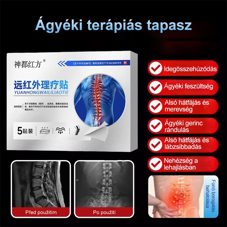 【Jedna náplast s okamžitým účinkem】 terapeutická náplast na ramena, bederní páteř a kloubní problémy