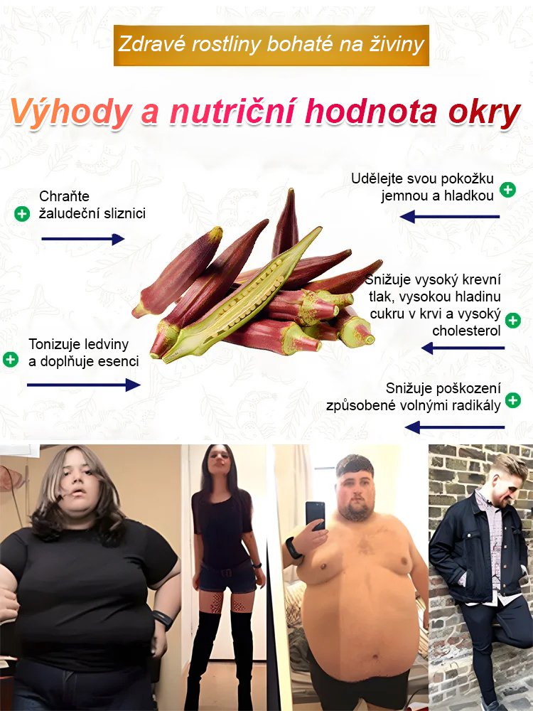 【Výživná a sytá】Vysoce výnosná semena červené okry odolná vůči chladu a suchu.