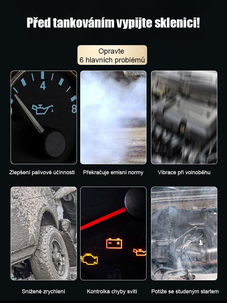 Nový upgrade UP! Ternární čištění a údržba uhlíkového depozitu dva v jednom