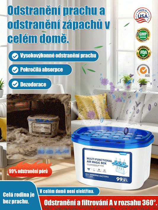 Biomedicínský prachový čistič – Multifunkční magická krabička