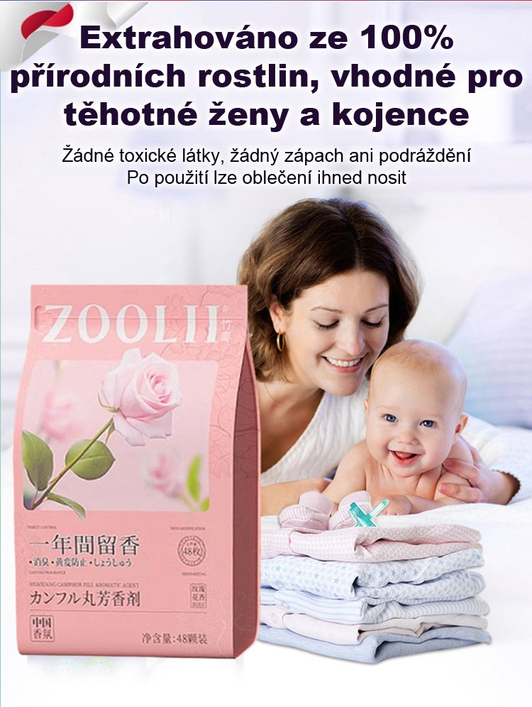 Odstranění roztoče baktericidní vůně Camphor pilulky
