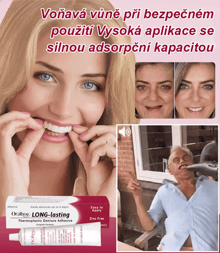 Lepidlo na fixaci zubních náhrad